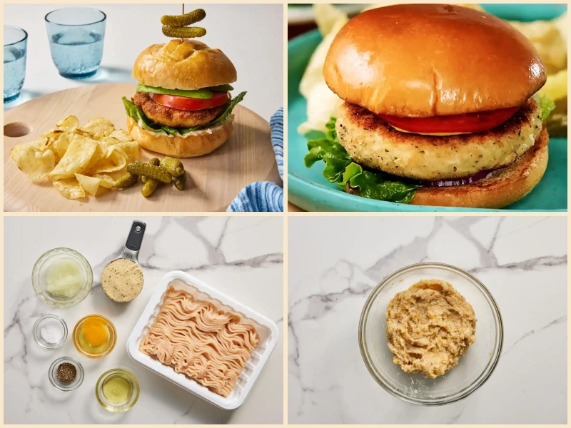 Natasha's Chicken Burgers Recipe