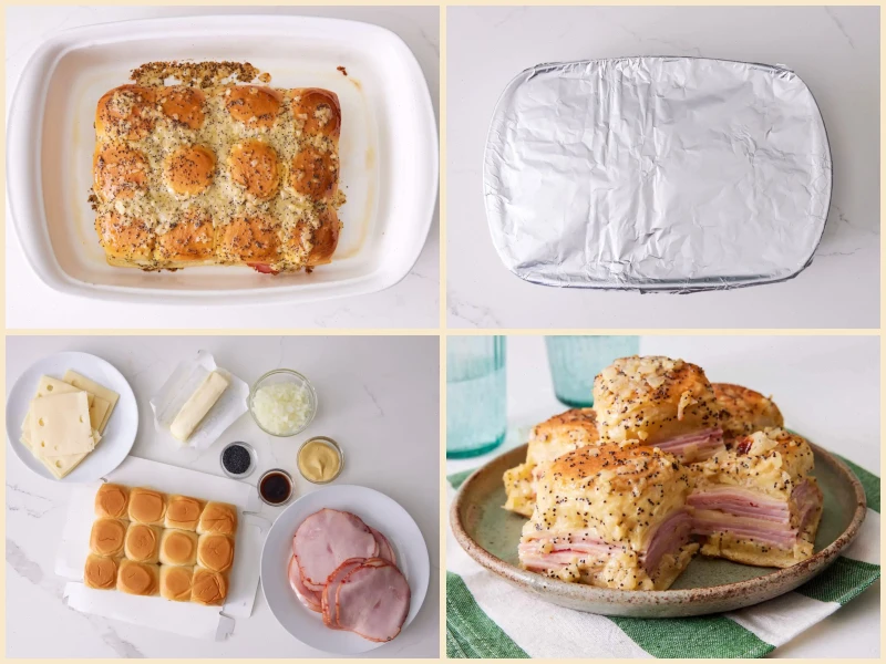 Hawaiian Ham and Cheese Sliders Recipe