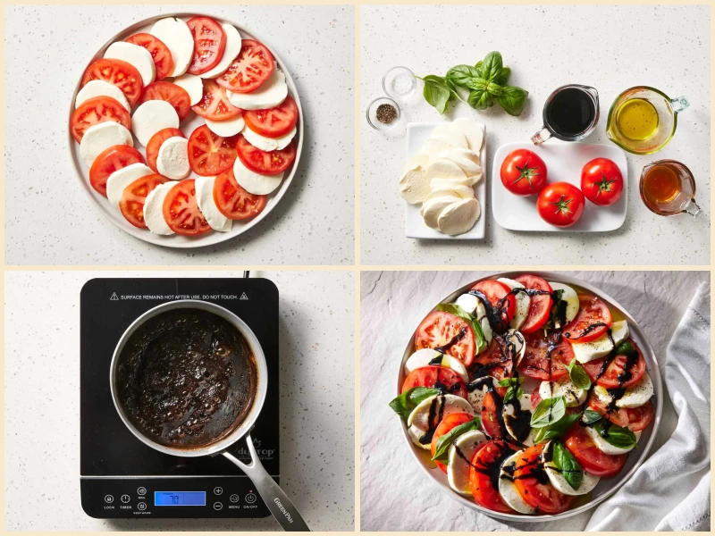 Caprese Salad with Balsamic Reduction Recipe