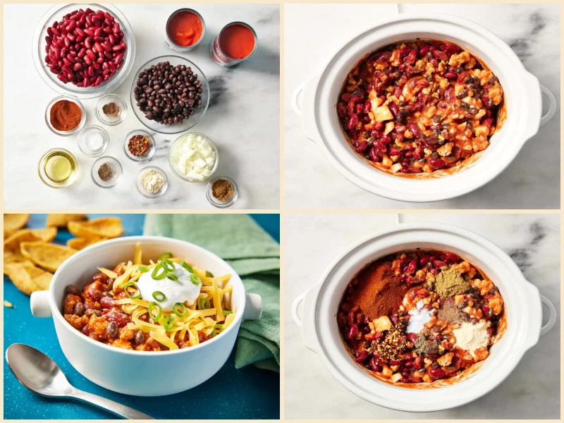 Laura's Quick Slow Cooker Turkey Chili Recipe
