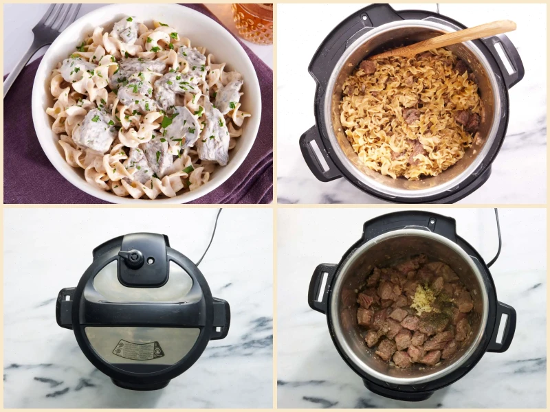 Beef Stroganoff for Instant Pot Recipe