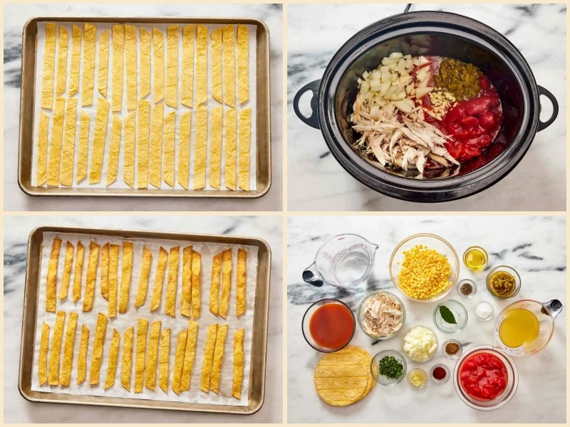 Slow Cooker Chicken Tortilla Soup Recipe