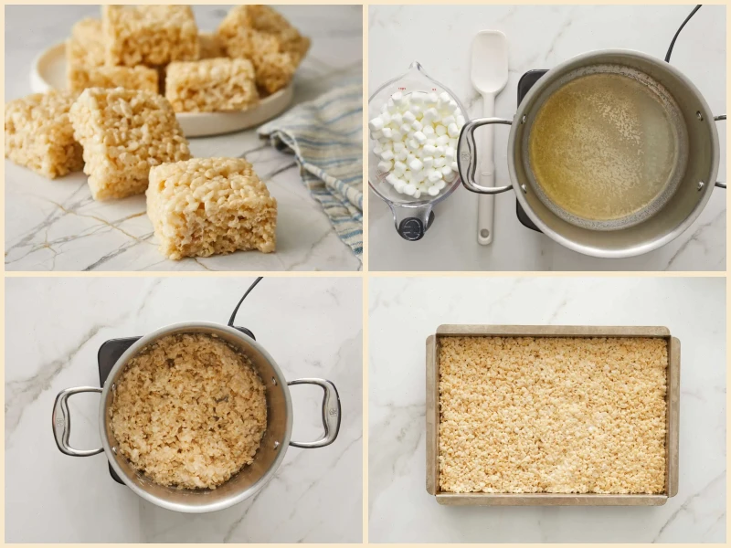 Marshmallow Rice Krispie Treats Recipe