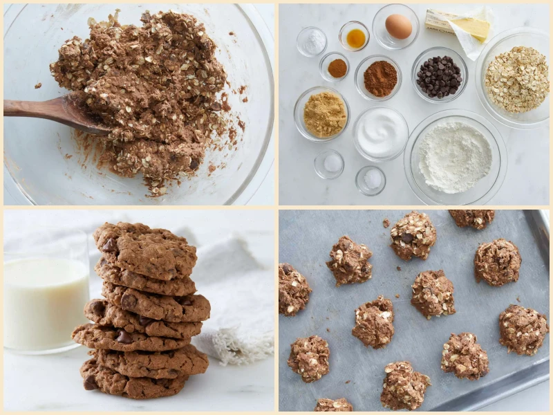 Chocolate Oatmeal Cookies Recipe