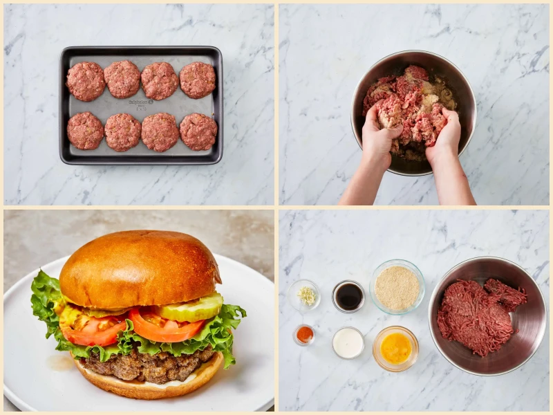 Juiciest Hamburgers Ever Recipe