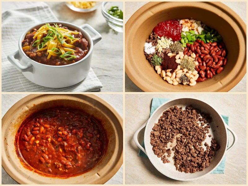 Slow Cooker Chili Recipe