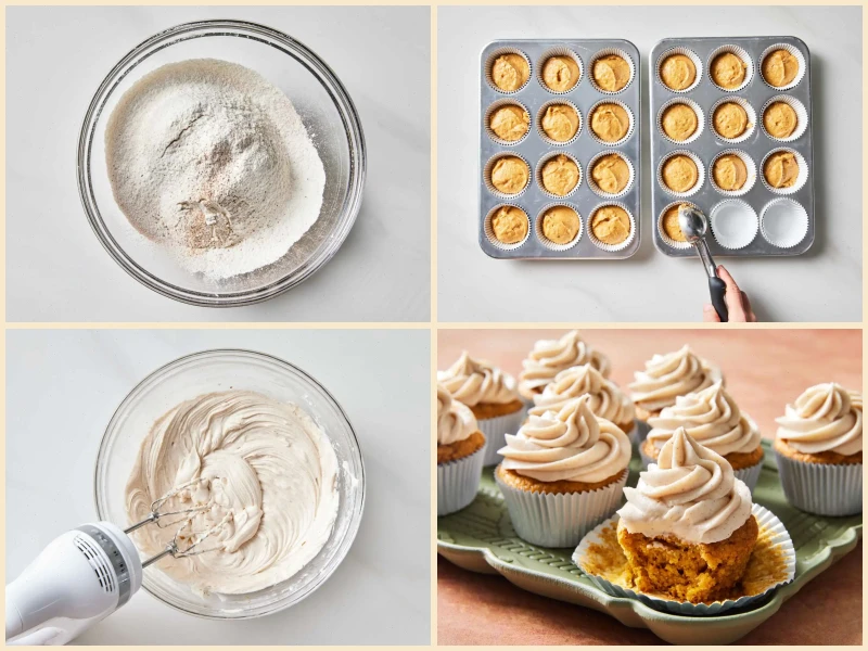 Pumpkin Cupcakes Recipe