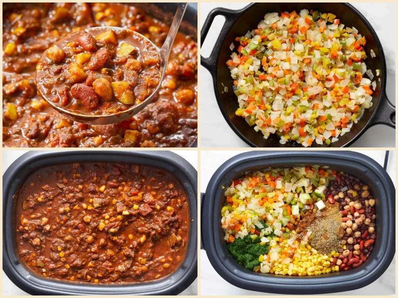 Slow Cooker Vegan Chili Recipe