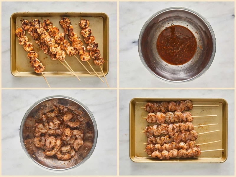 Marinated Grilled Shrimp Recipe