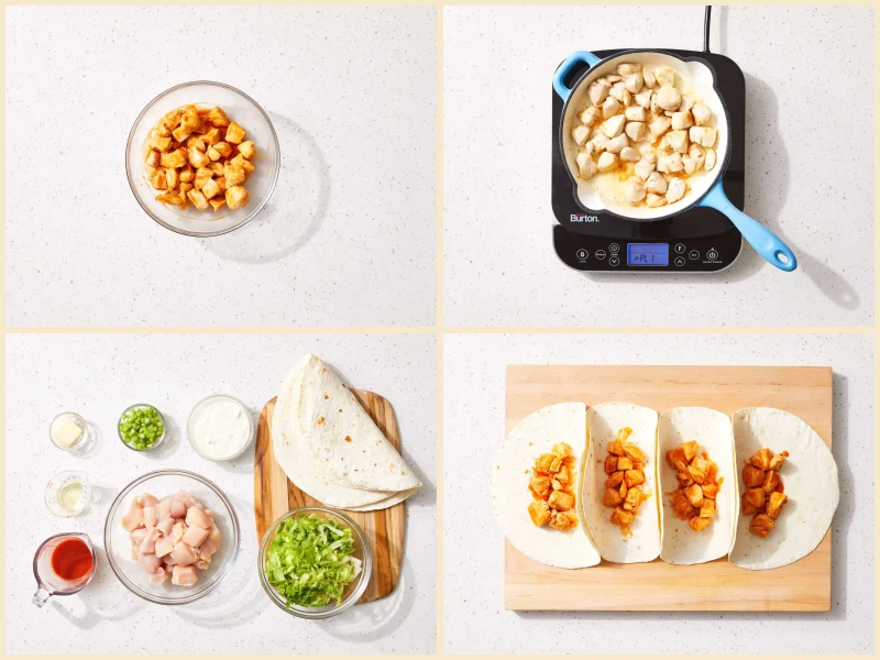 Buffalo Chicken Wraps Recipe