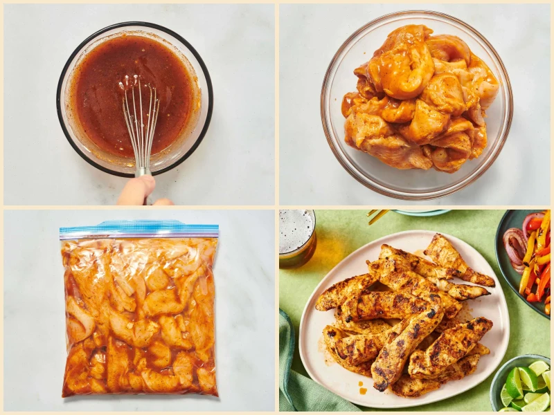 Easy Chicken Fajita Marinade Recipe