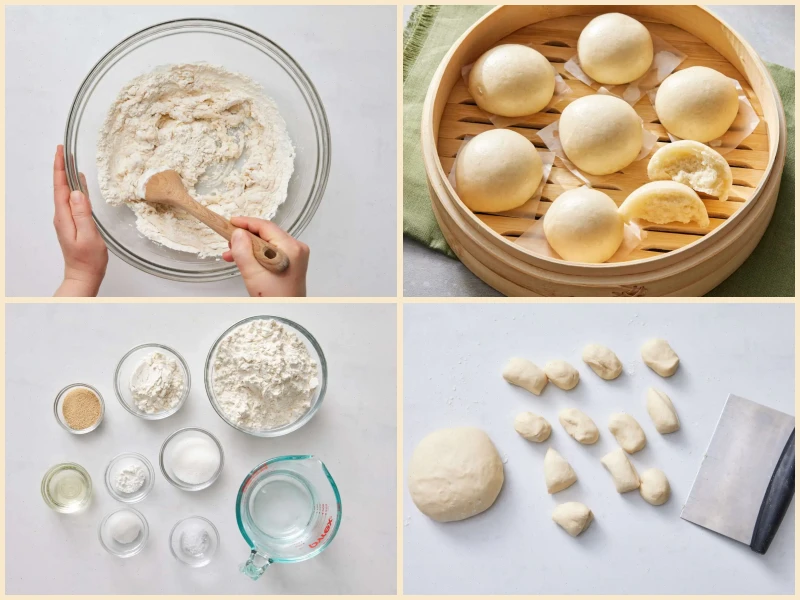 Chinese Steamed Buns Recipe