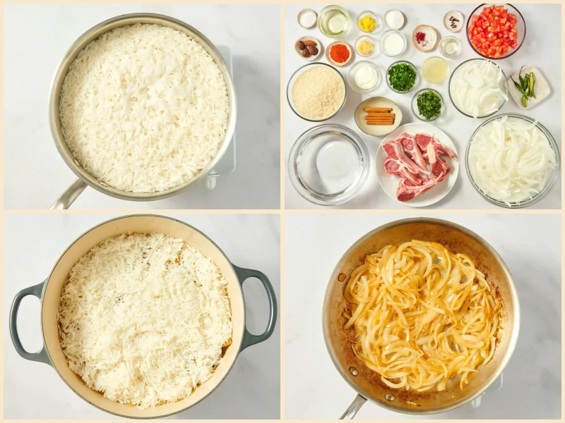 Lamb (Gosht) Biryani Recipe