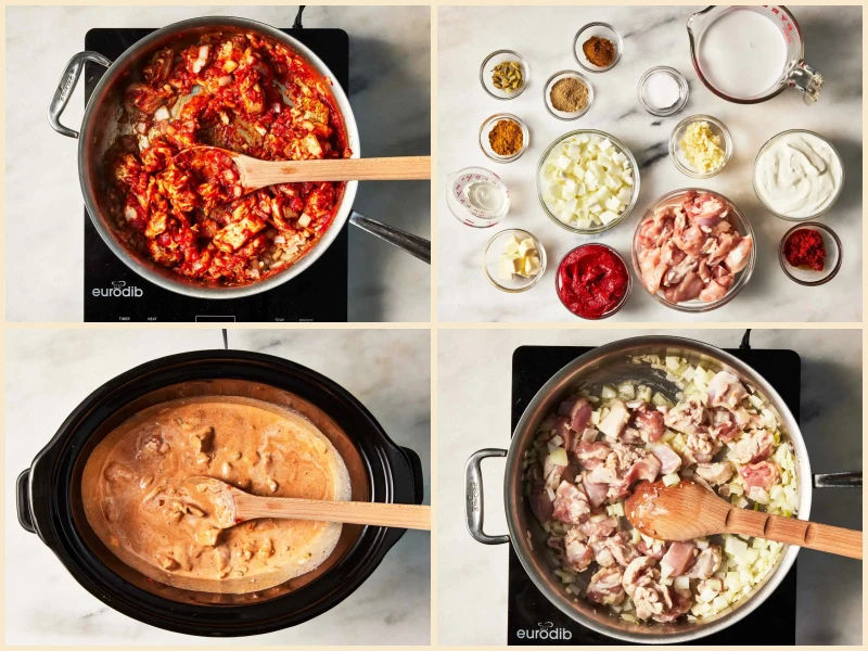 Slow Cooker Butter Chicken Recipe