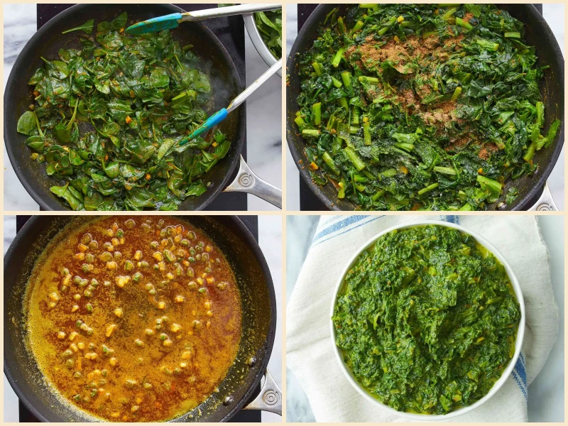 Indian Saag Recipe