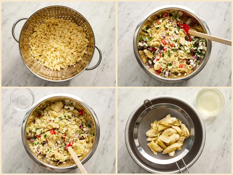 Greek Orzo Salad Recipe