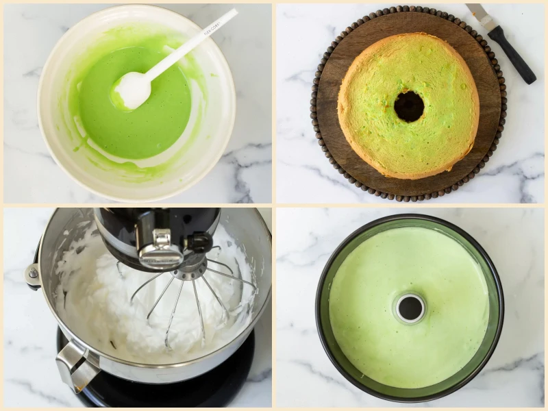 Pandan Chiffon Cake Recipe