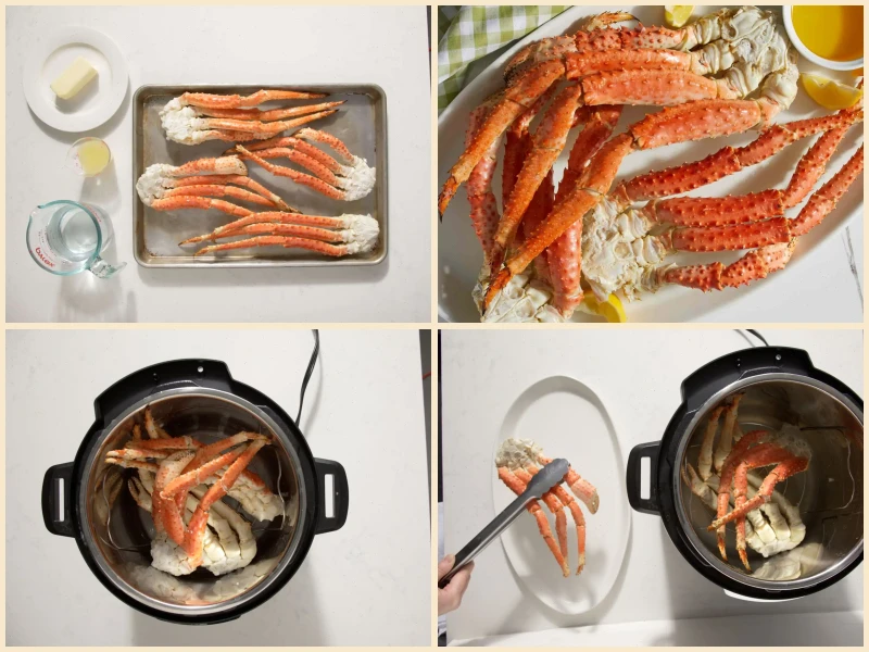 Instant Pot Simple Steamed Crab Legs Recipe