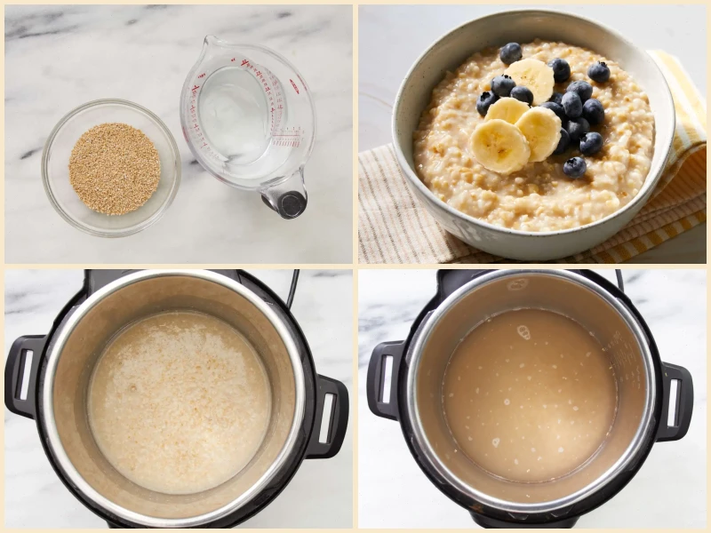 Instant Pot Steel-Cut Oats Recipe