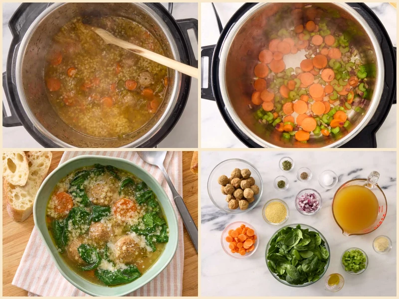 Instant Pot Italian Wedding Soup Recipe