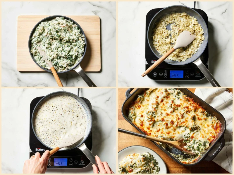 Chicken and Spinach Casserole Recipe