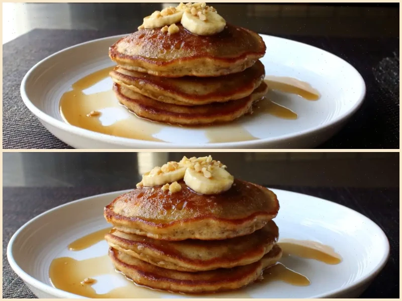 Banana Bread Pancakes
