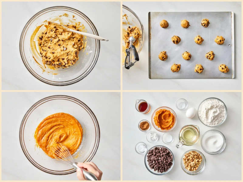 Pumpkin Chocolate Chip Cookies Recipe