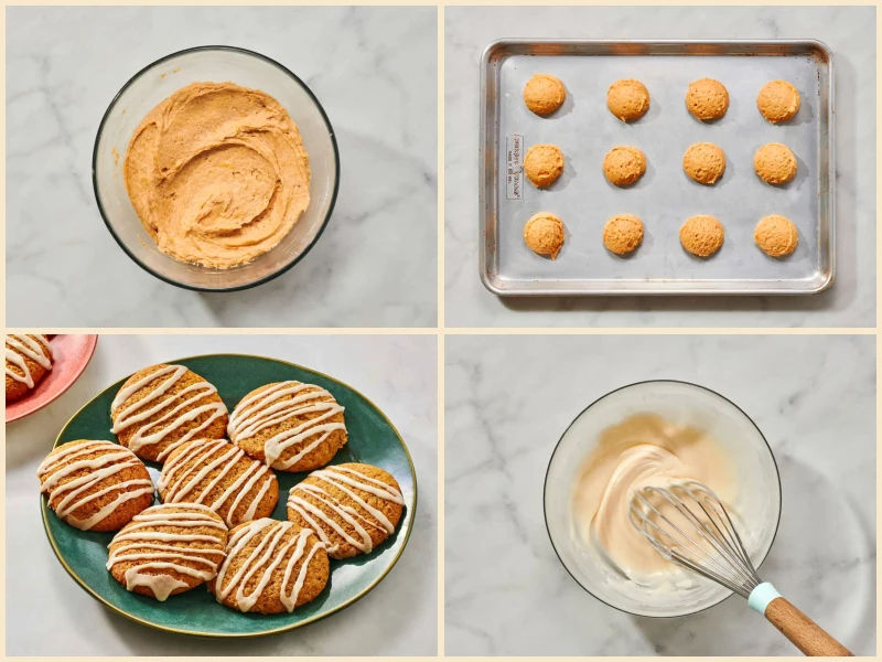 Iced Pumpkin Cookies Recipe