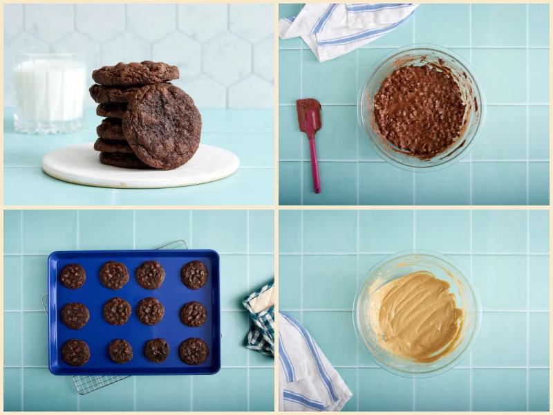 Double Chocolate Chip Cookies Recipe