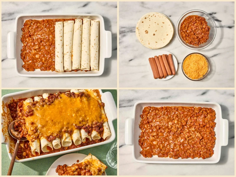 Chili Dog Casserole Recipe