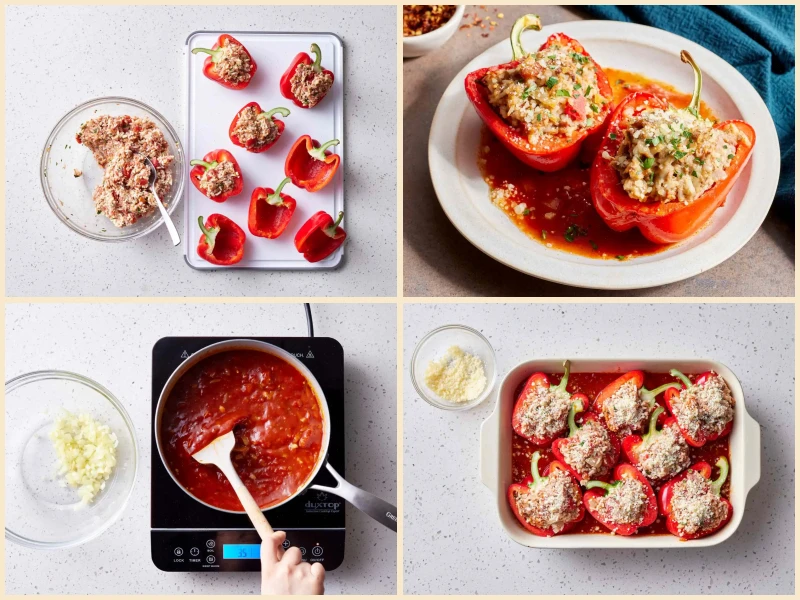 Chef John's Stuffed Peppers Recipe