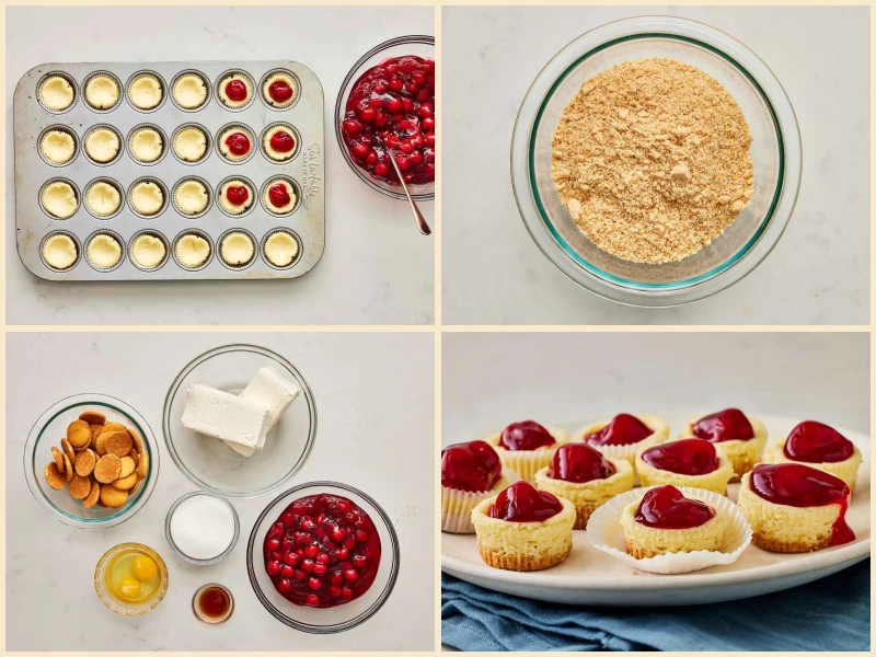 Mini Cheesecakes Recipe