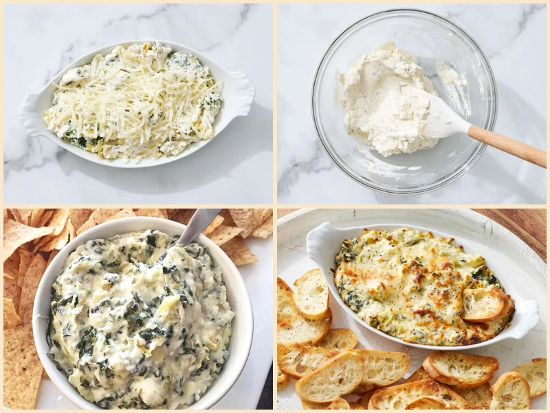 Hot Spinach Artichoke Dip Recipe