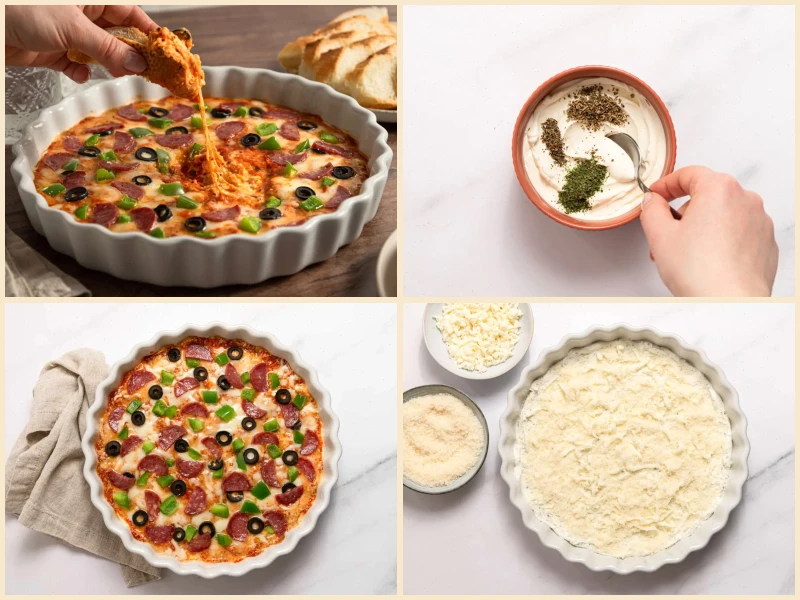 Hot Pizza Dip Recipe