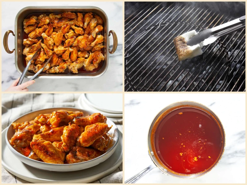 Sweet Spicy Wings Recipe