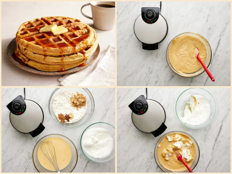 Pumpkin Waffles Recipe