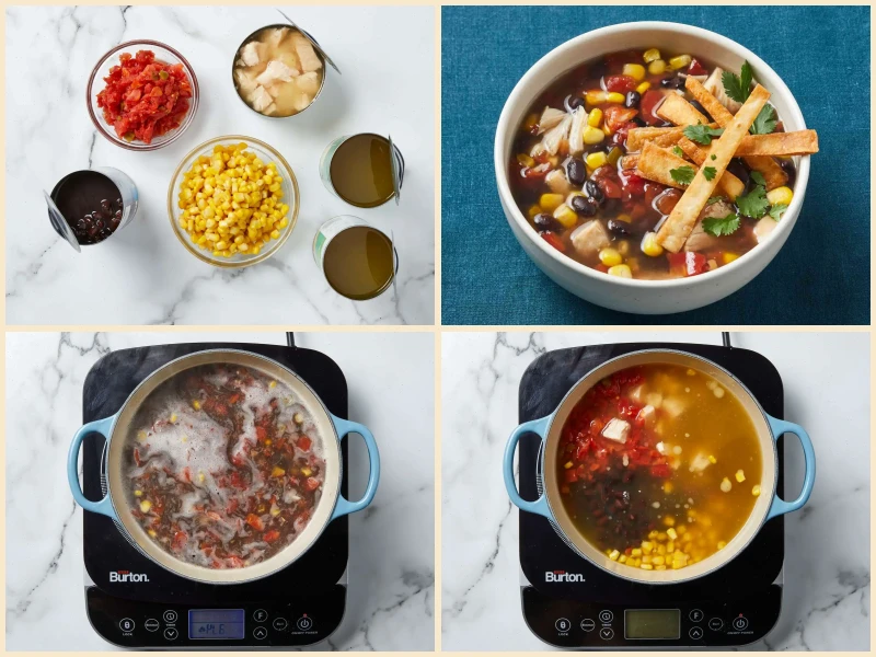 Six Can Chicken Tortilla Soup Recipe