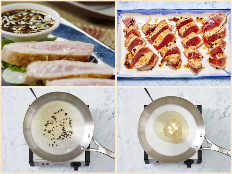 Seared Ahi Tuna Steaks Recipe