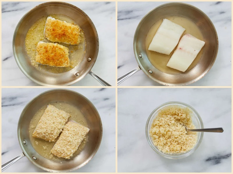 Baked Halibut with Crispy Panko Recipe