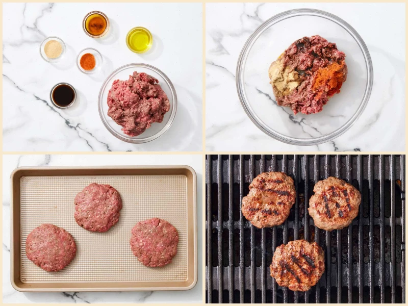 Delicious Grilled Hamburgers Recipe