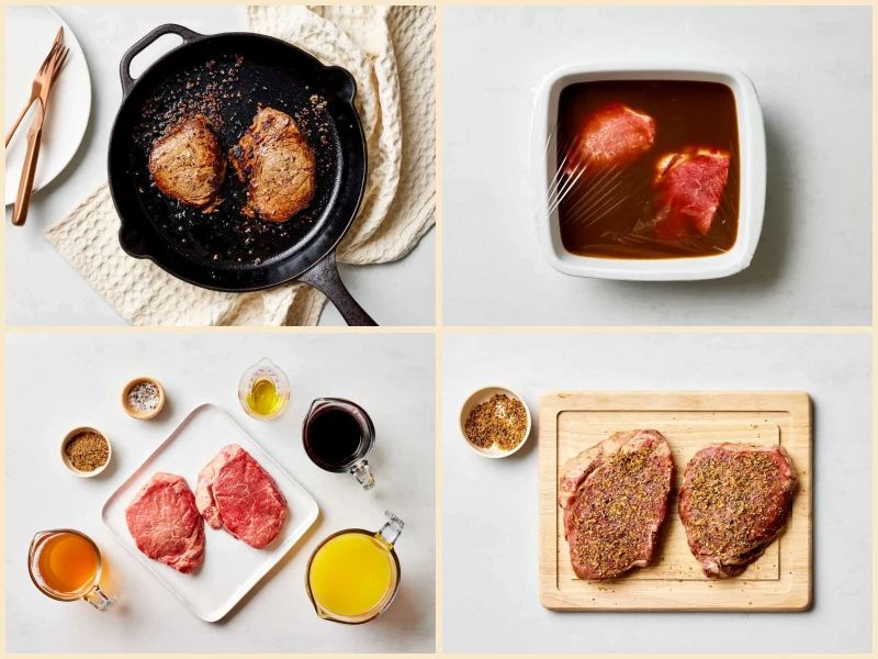Cast Iron Pan-Seared Steak (Oven-Finished) Recipe