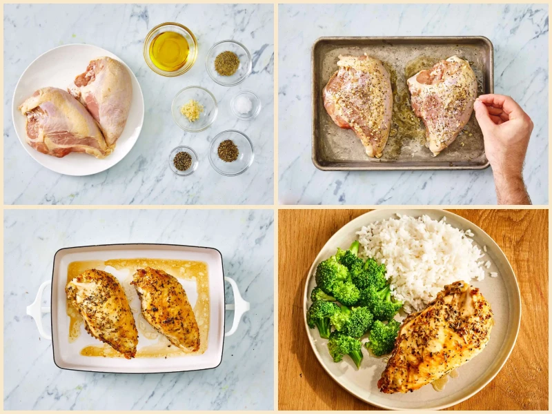 Baked Split Chicken Breast Recipe