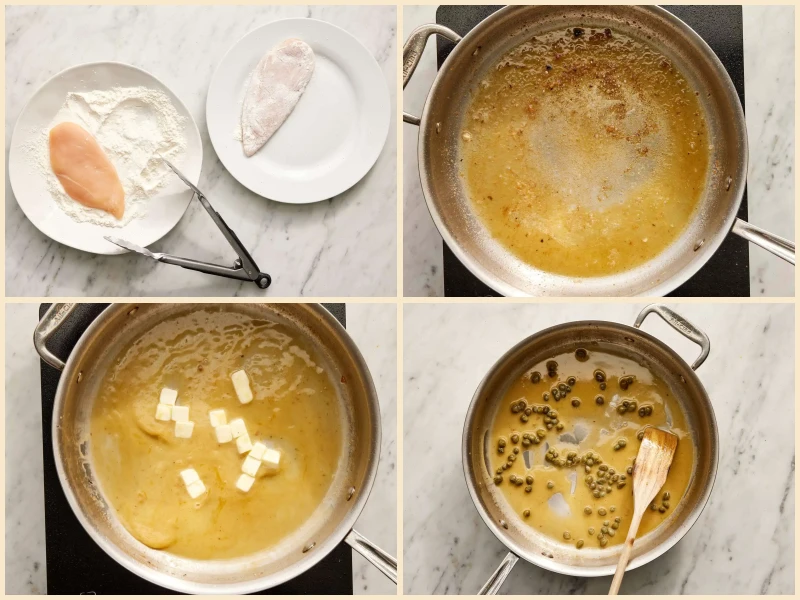 Chicken with Lemon-Caper Sauce Recipe