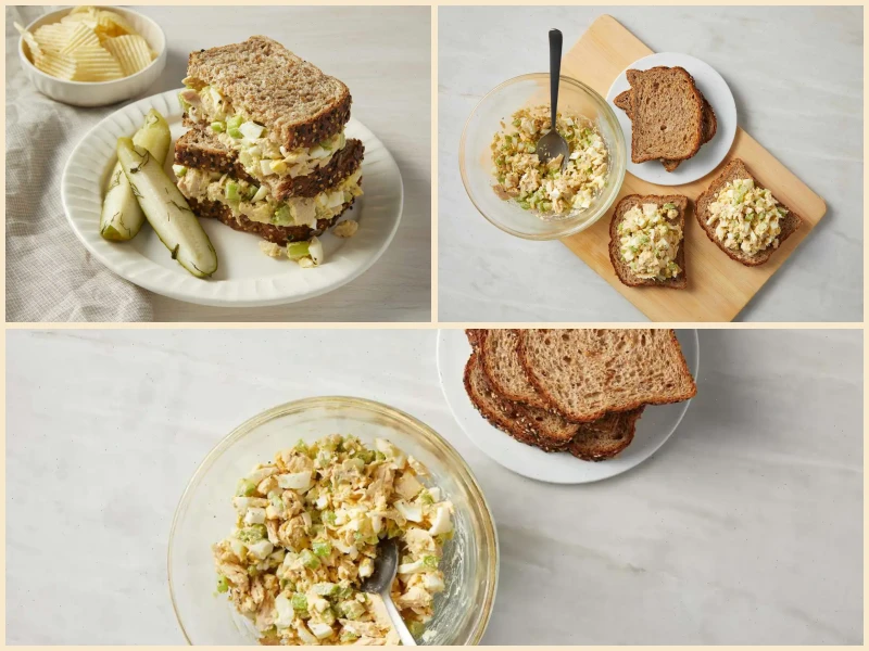 Tuna Egg Sandwich Recipe