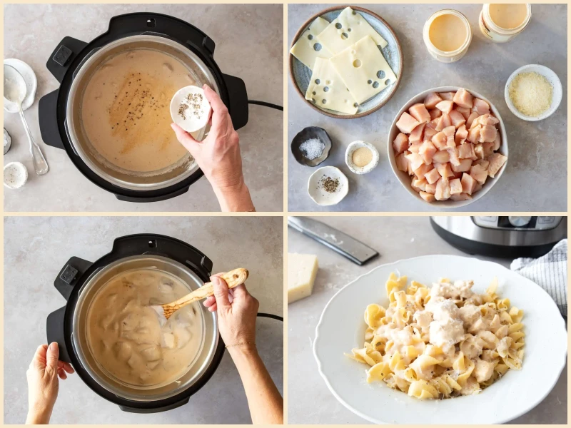 Slow Cooker Chicken Alfredo Recipe