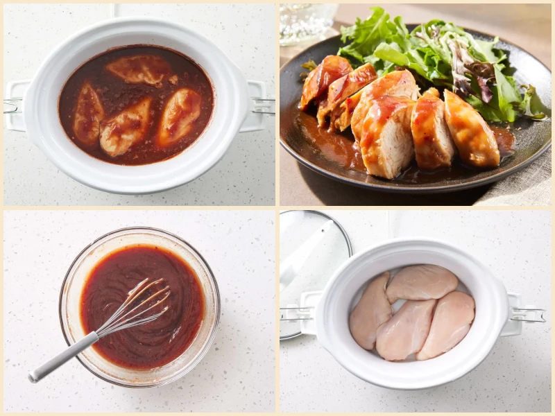 Slow Cooker Barbeque Chicken Recipe