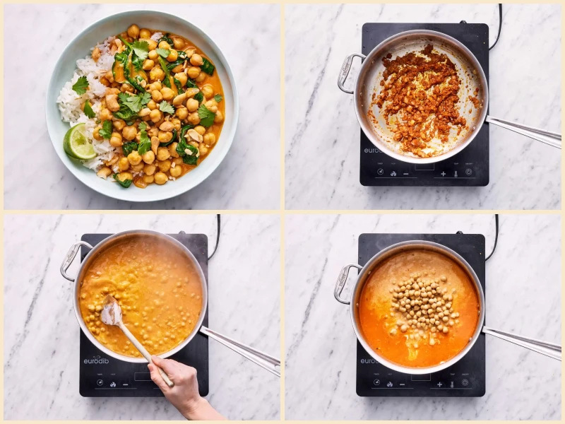 Coconut Chickpea Curry Recipe