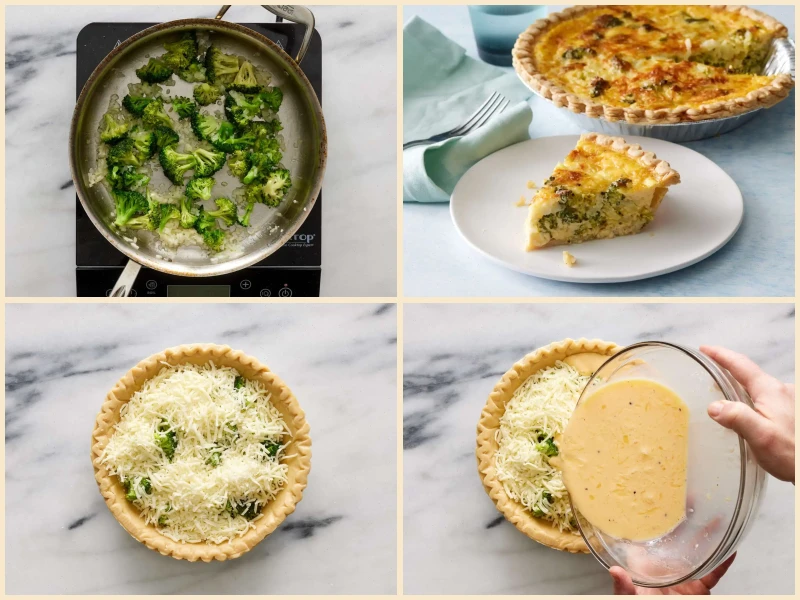 Easy Broccoli Quiche Recipe