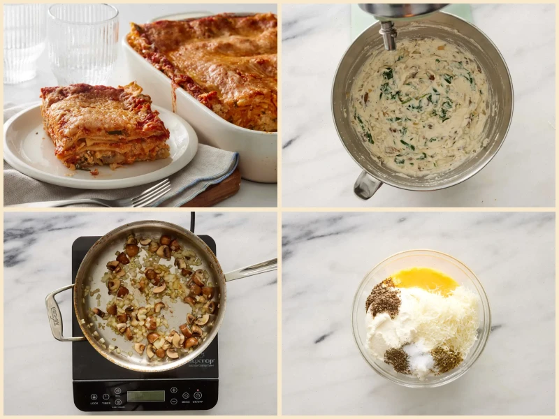 Spinach Lasagna Recipe