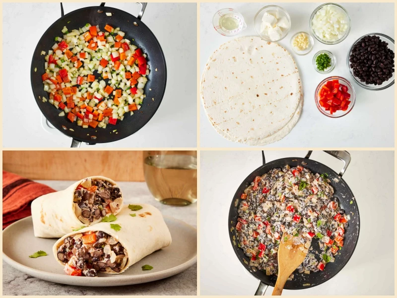 Delicious Black Bean Burritos Recipe
